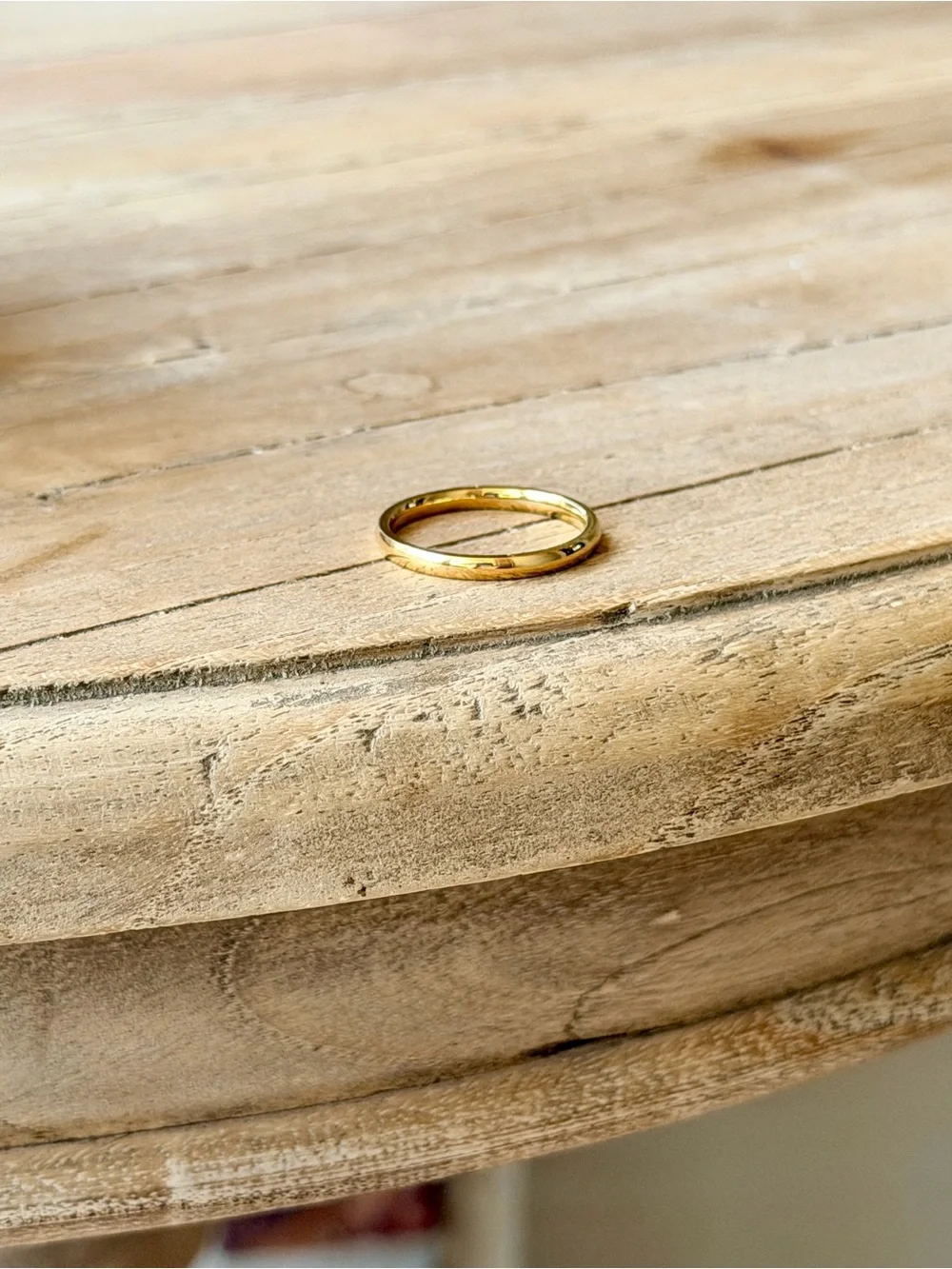 Polished Gold Ring